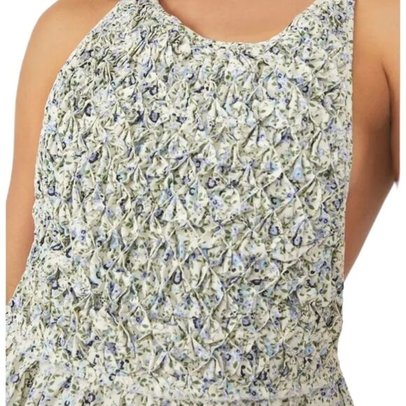 FREE PEOPLE Petunia Cotton Mini Dress Sz MEDIUM - Picture 9 of 13